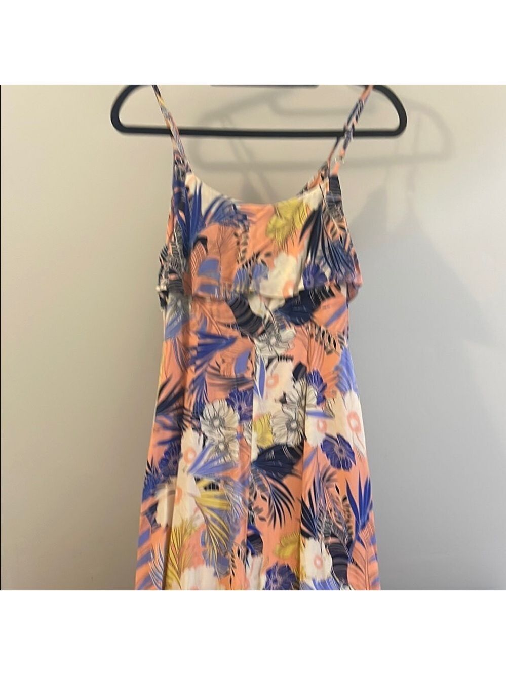 Sanctuary Floral Maxi Dress - Blue, Pink, Yellow